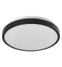 Ledvance LED-Wand- und Deckenleuchte Orbis London Schwarz 16W 1000lm - 830 Warmweiß | 280mm - IP20