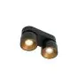Nordlux Pitcher Spot Metall Schwarz | Geeignet für 2x GU10