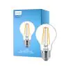 Philips Corepro LED Glühbirne E27 Birne Klar 8.5W 1055lm - 827 Extra Warmweiß | Ersatz für 75W
