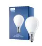Philips Master Value LED Lustre E14 Kugel Matt 3.4W 470lm - 927 Extra Warmweiß | Höchste Farbwiedergabe - Dimmbar - Ersatz für 40W