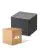 Lot 4x D'Lite Applique Murale  Elingen Solar Noir Up & Down - 830 Blanc Chaud | IP54 - Détecteur De Mouvement